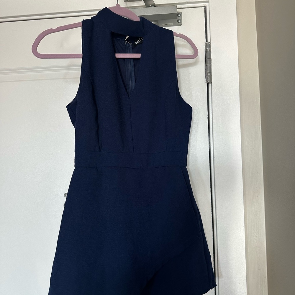 Fab’rik Elegant Navy Romper